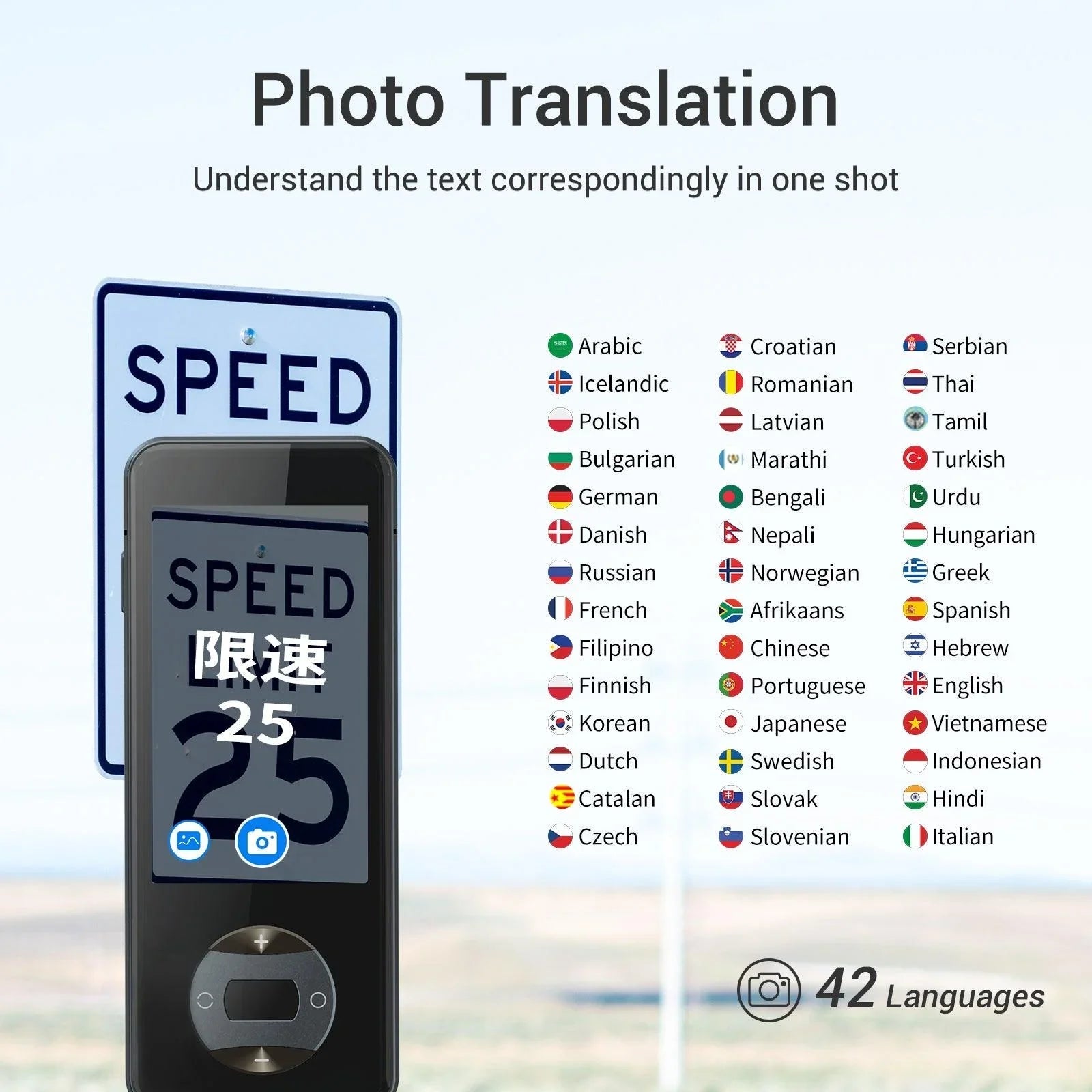 Polyverus® W10 Smart AI Translator – 144 Languages, Real-Time Offline Accuracy