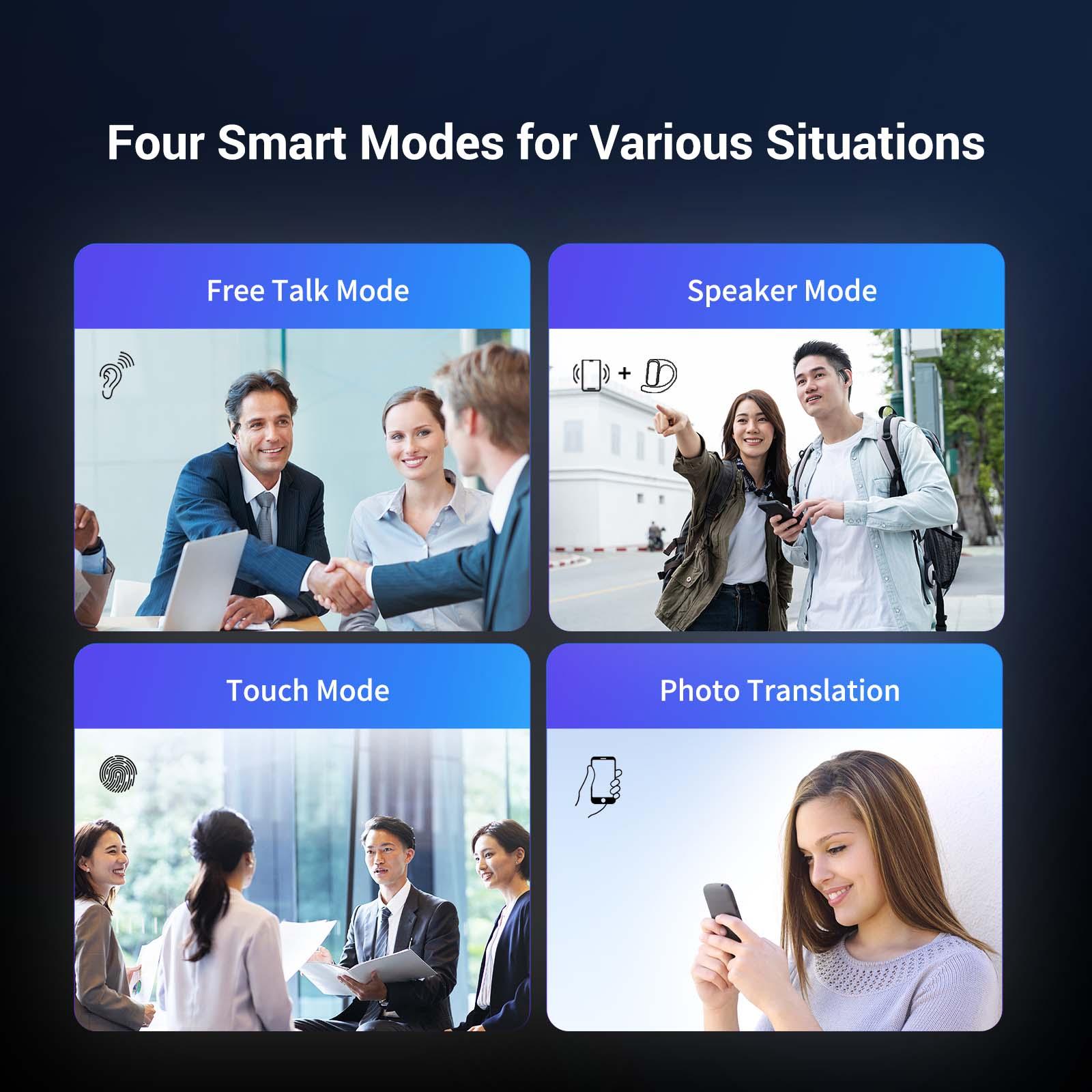 Polyverus® F56 AI Translator Earbuds – Real-Time 144-Language Support